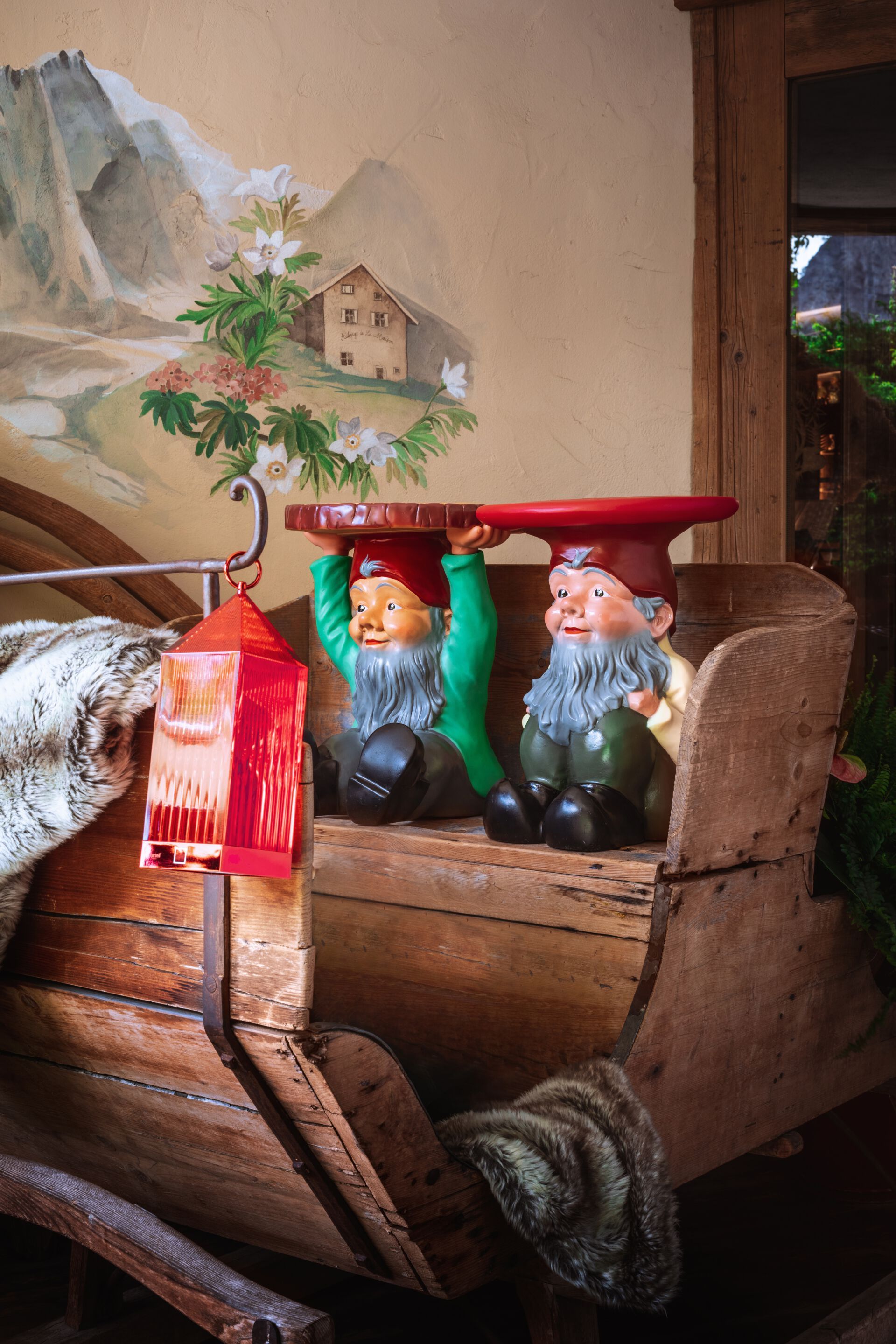 Круглый стол для сада из инженерного пластика Kartell ATTILA ARCH-00116598 - Вид №5