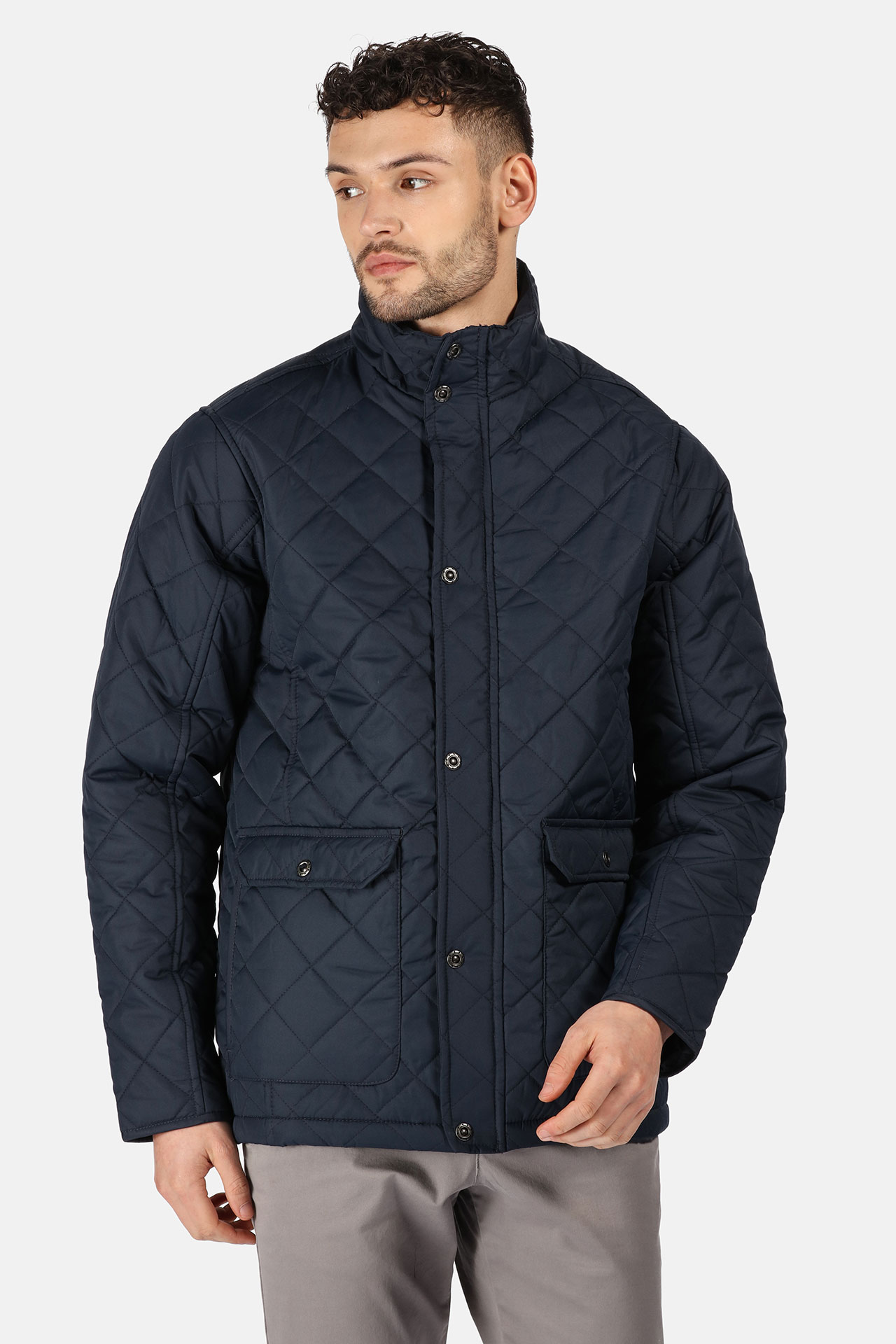 5042260 Куртка РЕГАТТА ПРОФЕШИОНАЛ ТАЙЛЕР утепленная синяя  Демисезонная одежда размер L (52-54) Спецодежда  - Вид №3