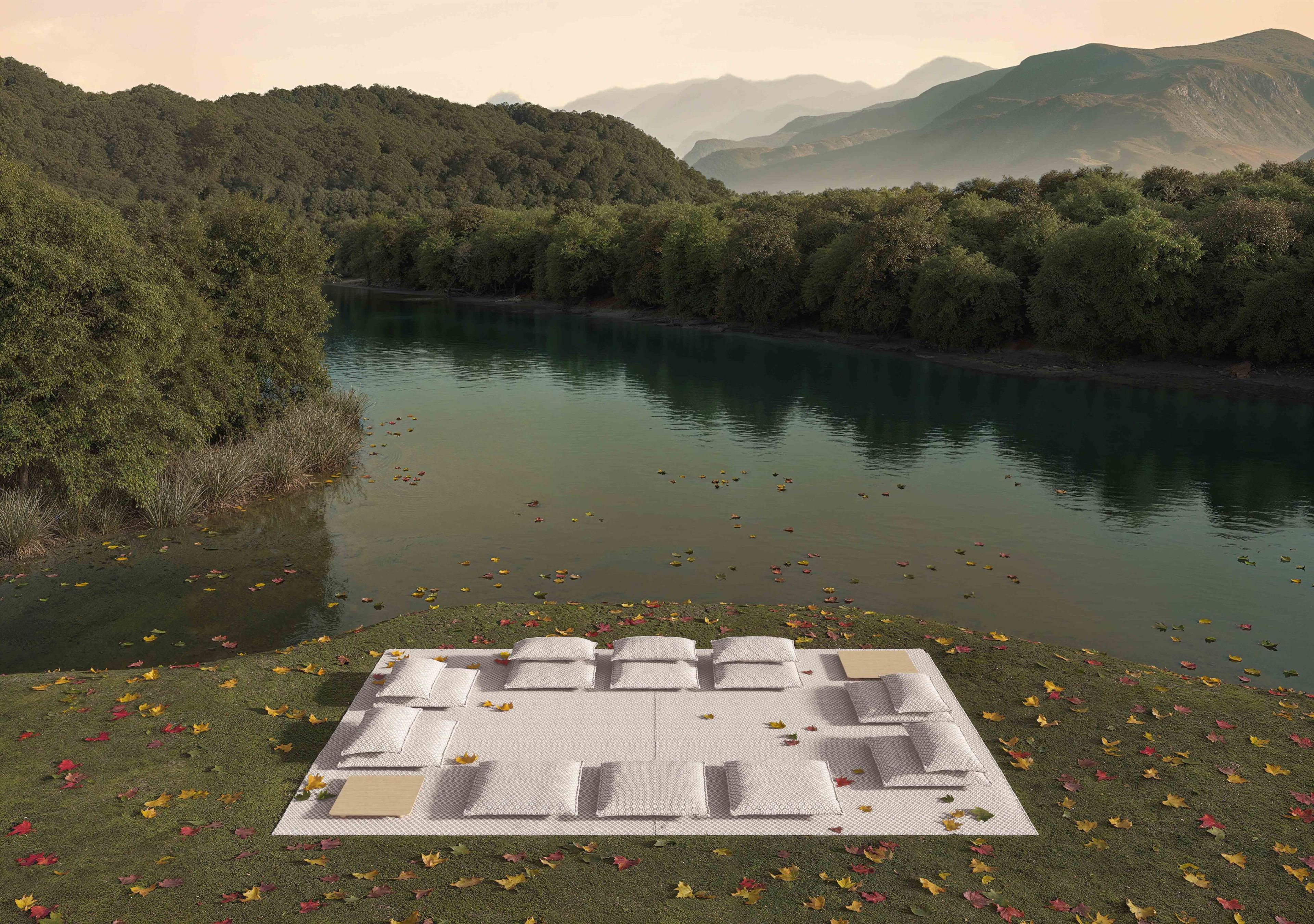 Переработанный ПЭТ модульный пуф GAN Nomad ARCH-00085487 - Вид №5