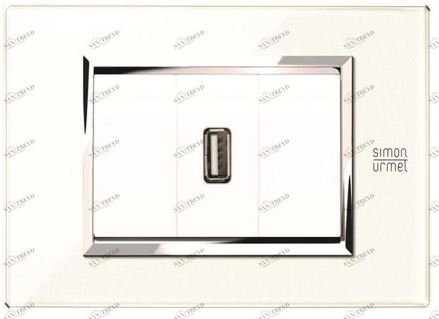 Simon Urmet Электрическая розетка с usb sun-id-1401962