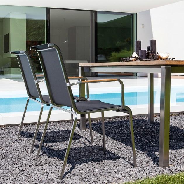 FISCHER MÖBEL Садовый стул из ткани Modena sun-id-1439769 - Вид №10