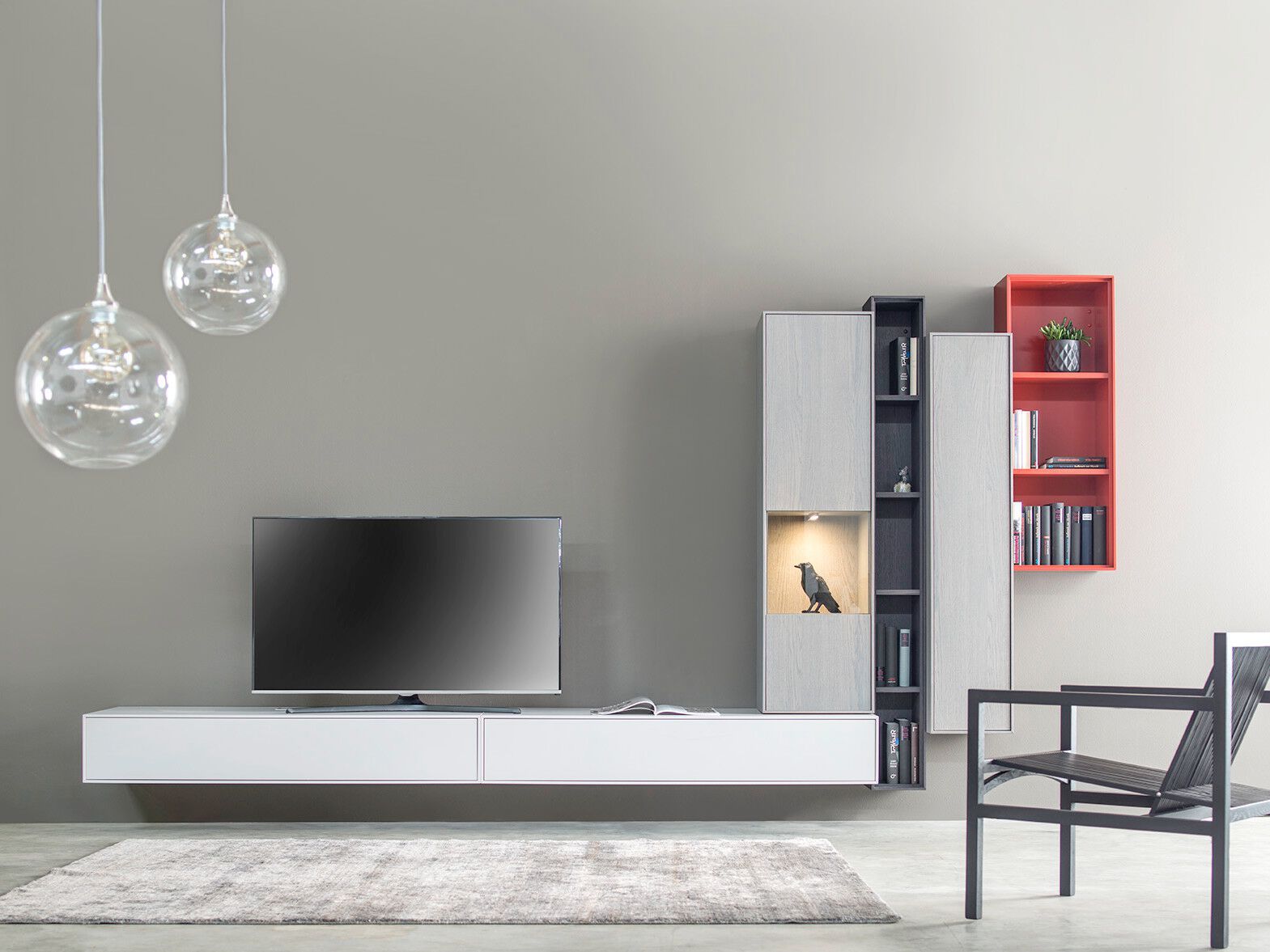 Стена установленная оборудованная стена Sudbrock Möbelhandwerk Game ARCH-00111538 - Вид №1