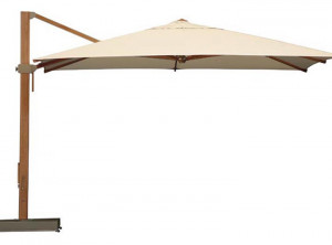 4NAC40S.302 Наполи Консольные 4м X 4м Teak  Napoli Parasols 