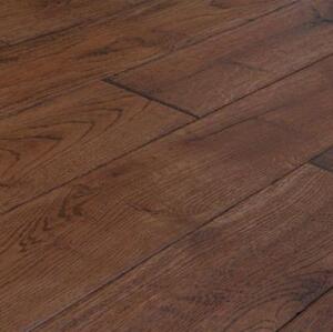 Массивная доска Amber Wood Golden Дуб Кантри с брашью (Текстурированная) 300-1400х125 мм.