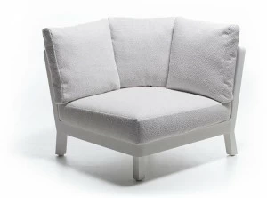 Gervasoni Угловое садовое кресло из ткани Gervasoni outdoor