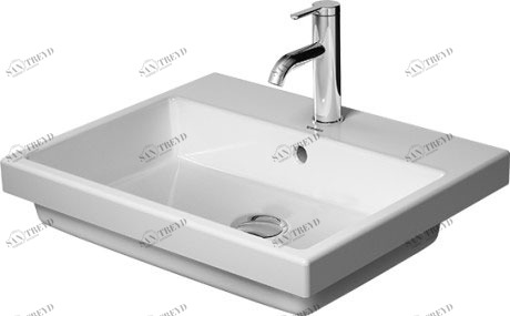 0383550030 Накладная раковина под столешницу  овальная Duravit Vero Air