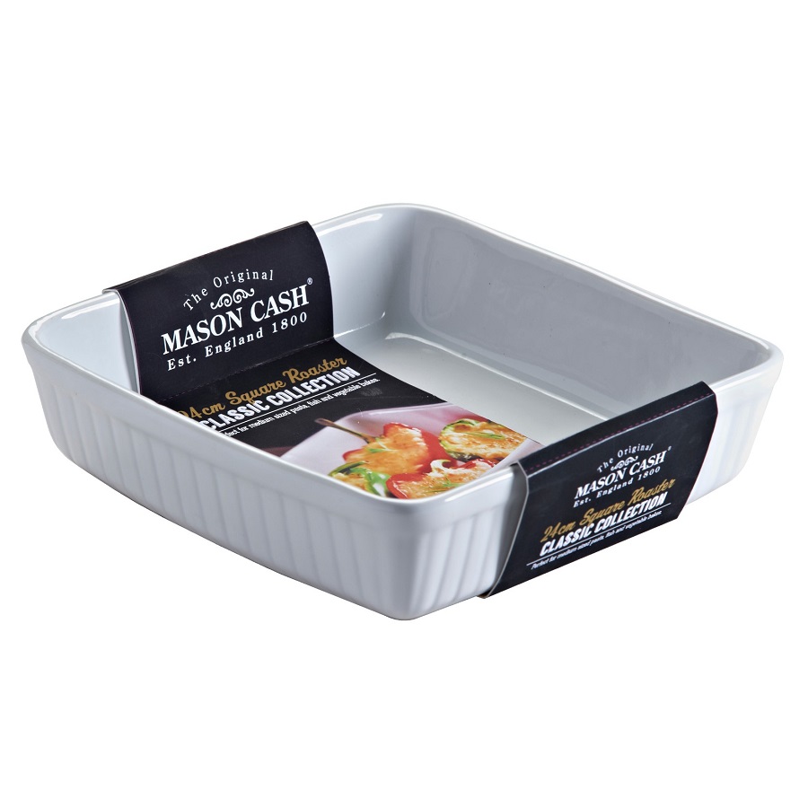 Блюдо для запекания Classic квадратное 24 см Mason Cash 2001549 - Вид №4