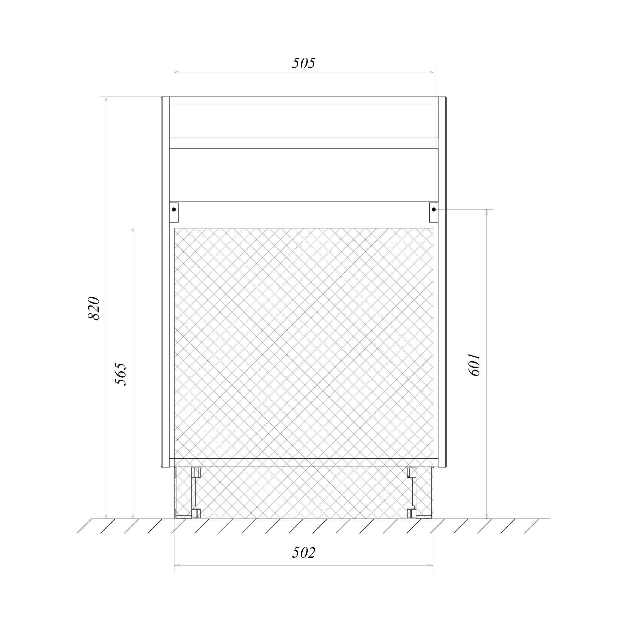 У57594 Тумба Кода 60Н 3в.я. Белый глянец, МДФ 1 Marka Кода  - Вид №8