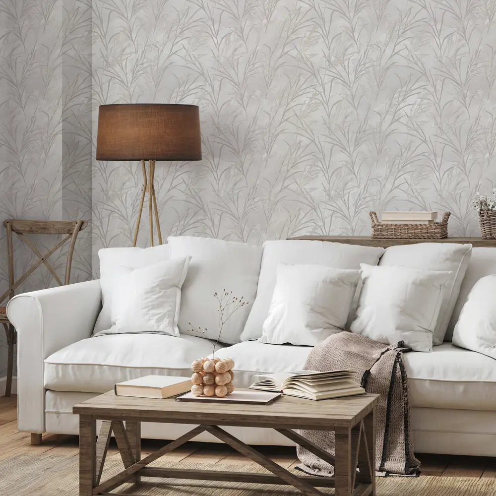 Обои флизелиновые Рустик серые 1.06 м 70665-28 Santreyd STLM-2101373 - Вид №4