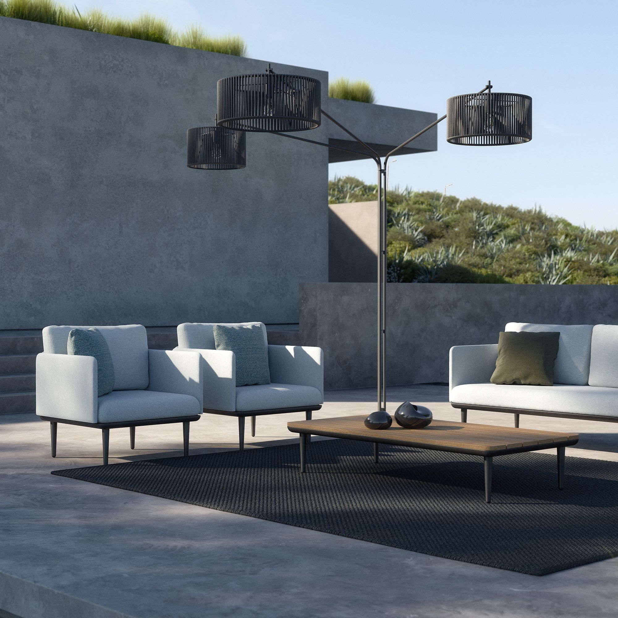 Гостиная ткань сад набор Royal Botania Styletto Lounge ARCH-00131207 - Вид №8