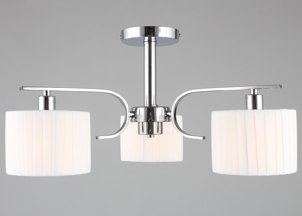 Потолочная люстра Omnilux Neviano OML-34207-03 OMNILUX NEVIANO 328312 Белый;хром  - Вид №2