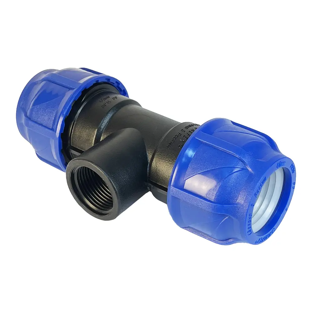 Тройник комбинированный ПНД Valfex 40x1"x40 мм ВР 1210014010040 86922425 STLM-2103508 