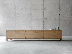 FIORONI Комод из дуба с распашными дверцами и ящиками