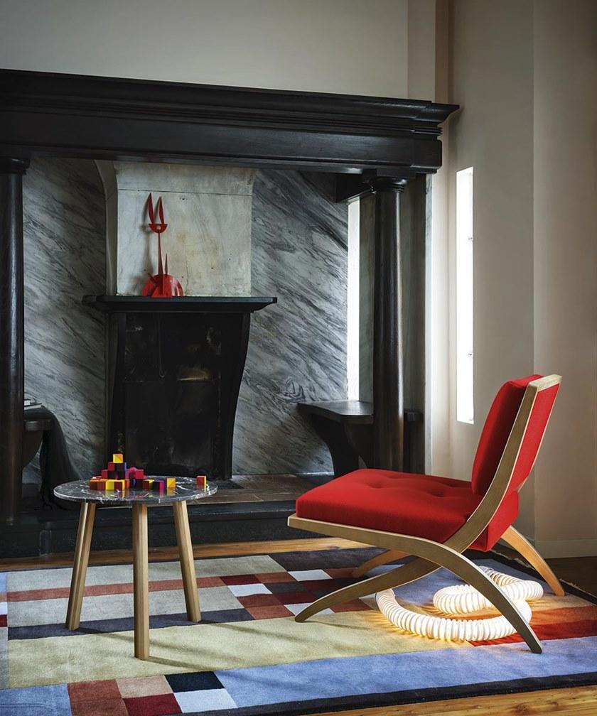 Tacchini Шестиугольный мраморный журнальный столик sun-id-1421915 - Вид №2