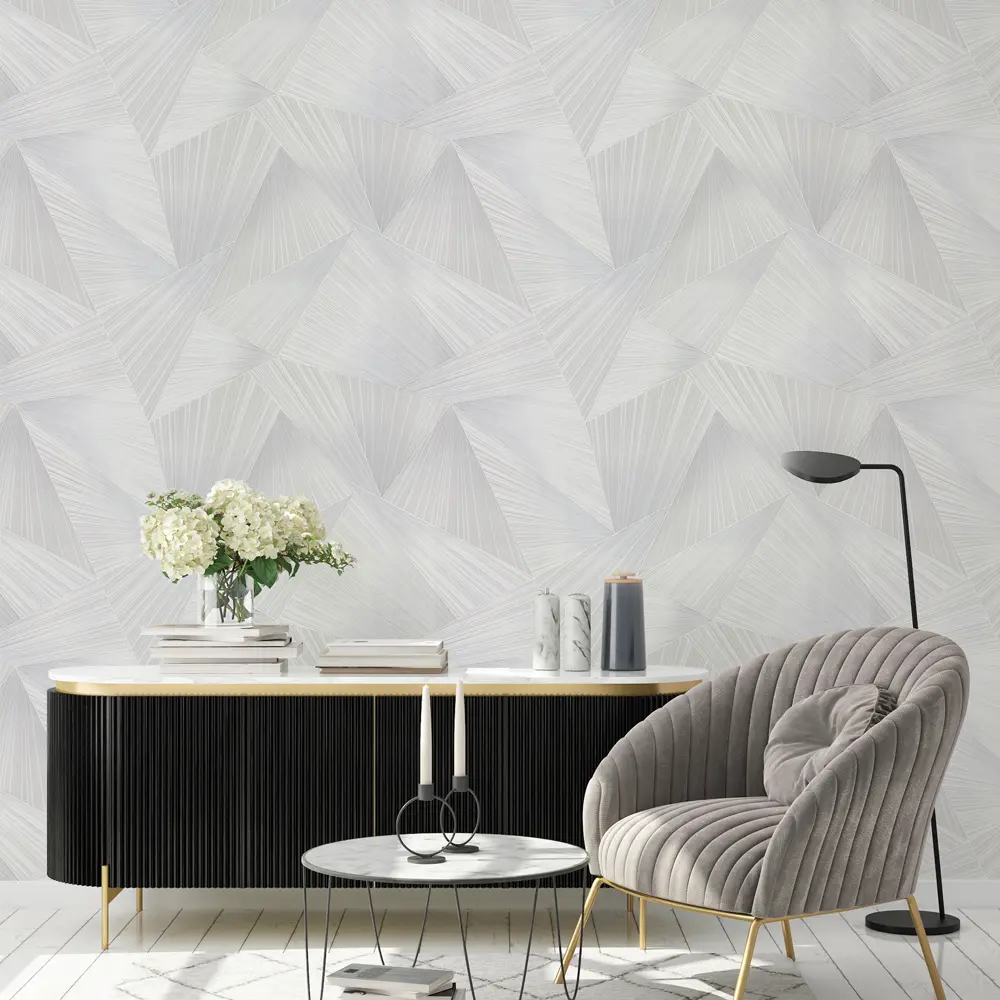 Обои флизелиновые Wall Decor Спектр серые 1.06 м 75190-46АСП STLM-2076655 - Вид №2