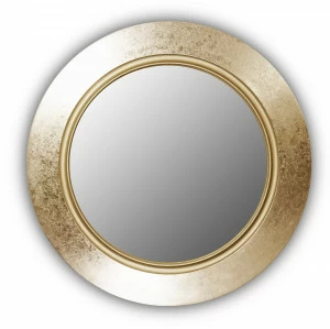 Золотое зеркало круглое настенное FASHION ELEGANT IN SHAPE FASHION 00-3860139 Золото