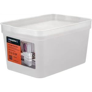 Ящик для хранения Trendy 21.1x14.1x11 см 2.3 л полипропилен белый 89345160 STLM-2075144