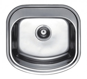 HB4749 Кухонная мойка , полированная сталь Haiba