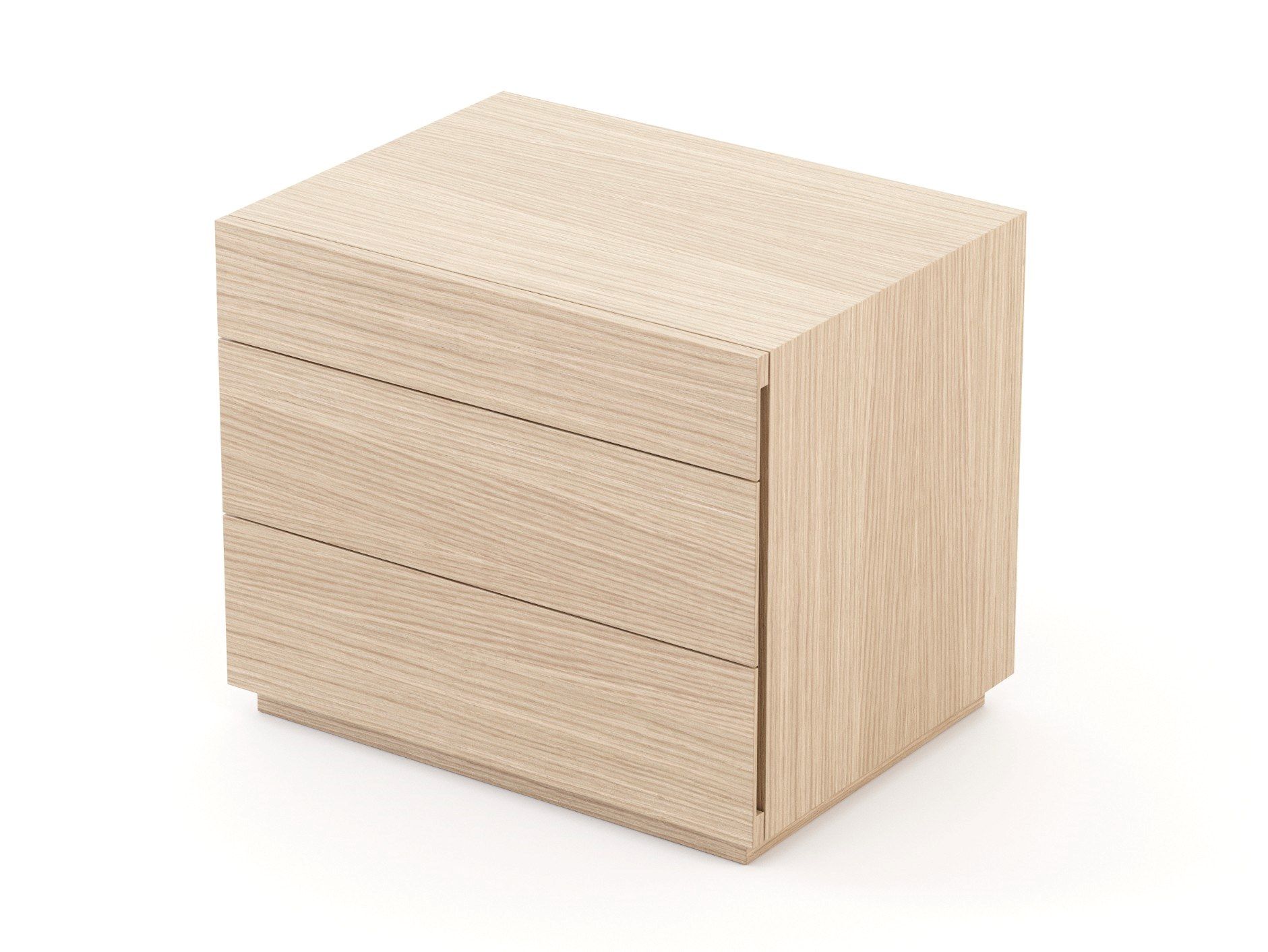 Деревянная прямоугольная тумбочка с ящиками Stylish Club Capri ARCH-00087412 - Вид №1