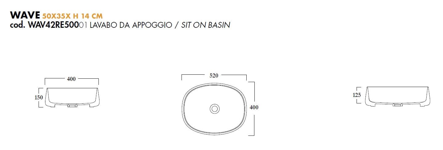 Керамическая столешница Olympia Ceramica WAVE ARCH-00022315 - Вид №9