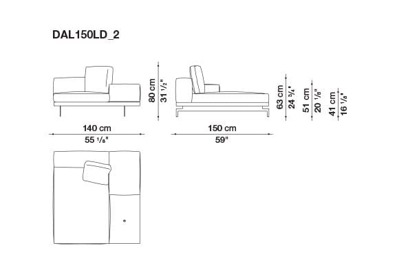 3-местный тканевый диван B&B Italia док ARCH-00033457 - Вид №190