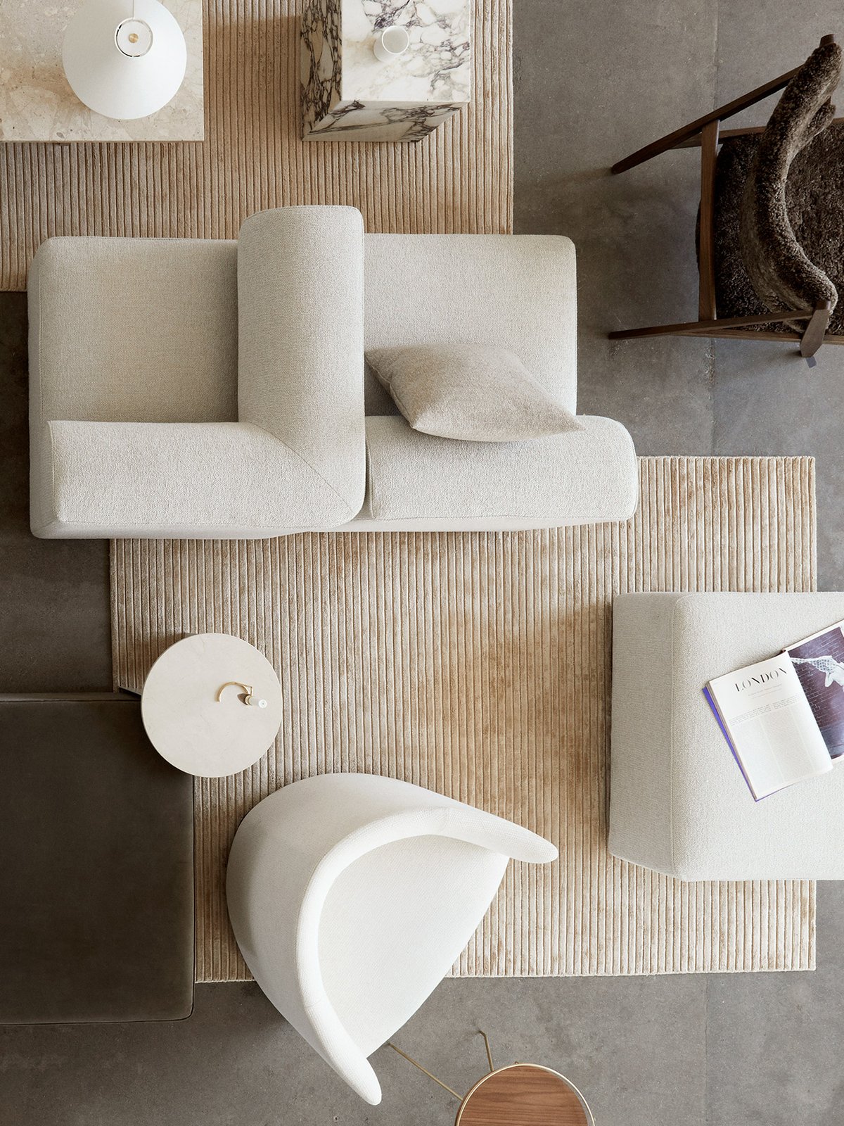 9961102-010B07ZZ MENU Модульный диван Eave, 86 Мох - 022  - Вид №3