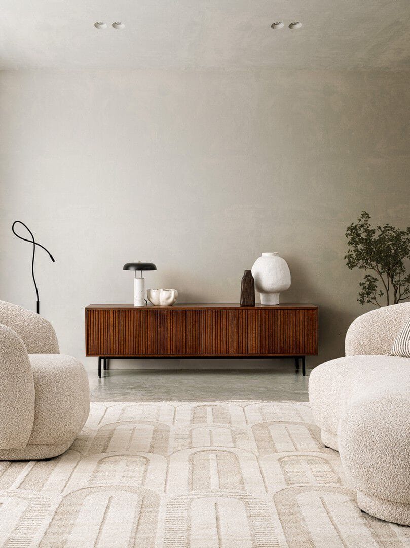 Тканевое кресло с подлокотниками BIZZOTTO Tecla ARCH-00033294 - Вид №1