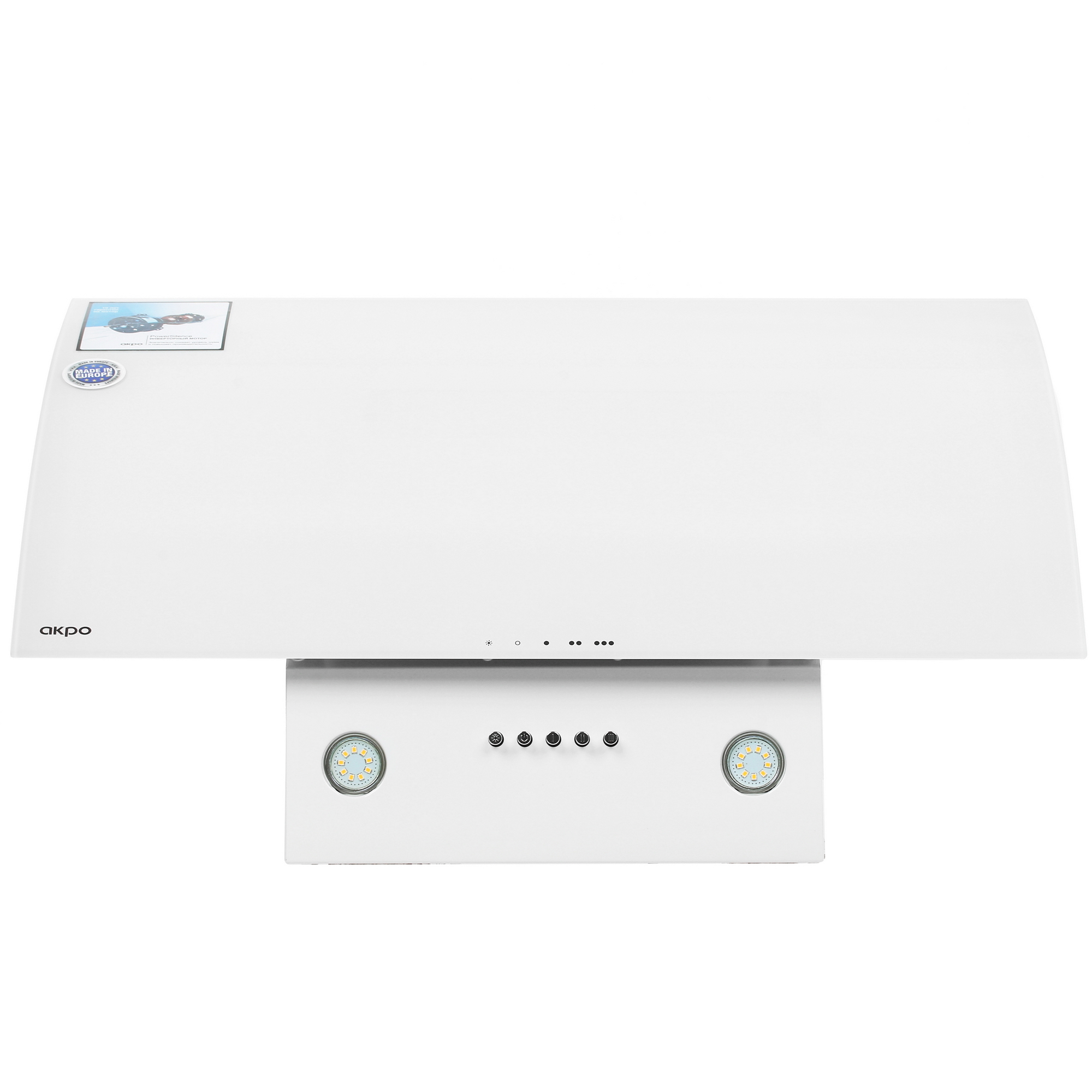 9940339 Вытяжка наклонная Akpo WK-4 Clarus eco II белый/белый STDN-0066661 - Вид №6