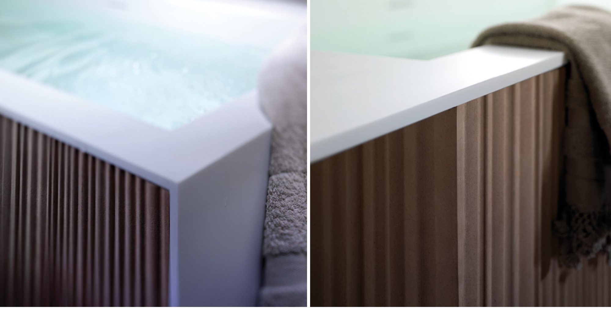 Ванна напольная с панелями Veer 190 см Karolitalia VEERRULE190X80 - Вид №2