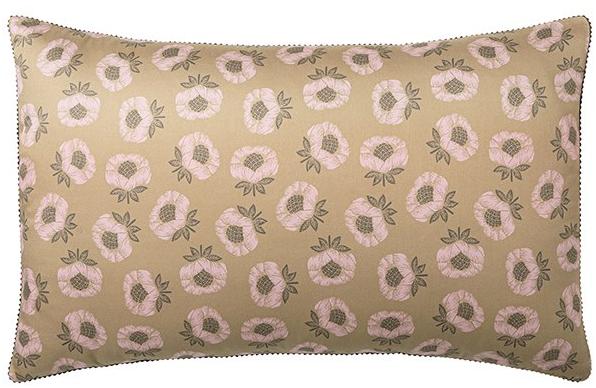 Alexandre Turpault Хлопковая наволочка с принтом и цветочными мотивами Opium sun-id-1393150 - Вид №2