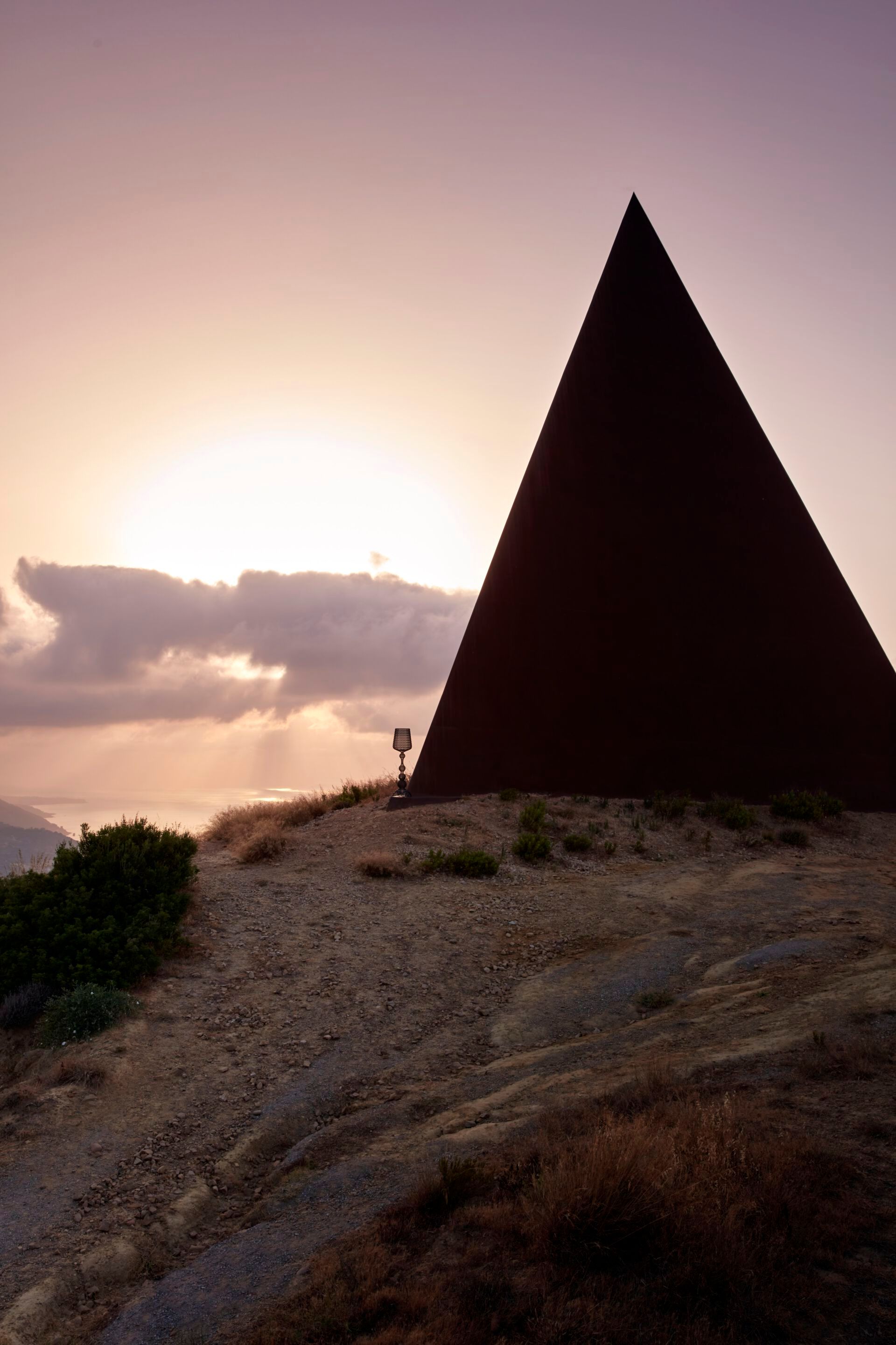 Светодиодный напольный светильник из инженерного пластика с диммером Kartell Кабуки ARCH-00027879 - Вид №4