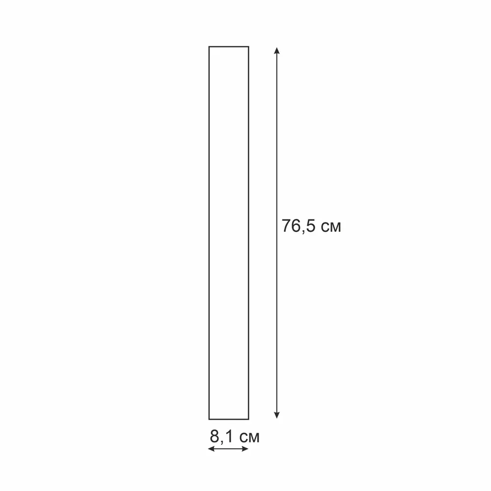 Фальшпанель для кухонного шкафа Верея 10x77 см KONSENSA ЛДСП цвет коричнево-золотистый STLM-2151506 - Вид №10