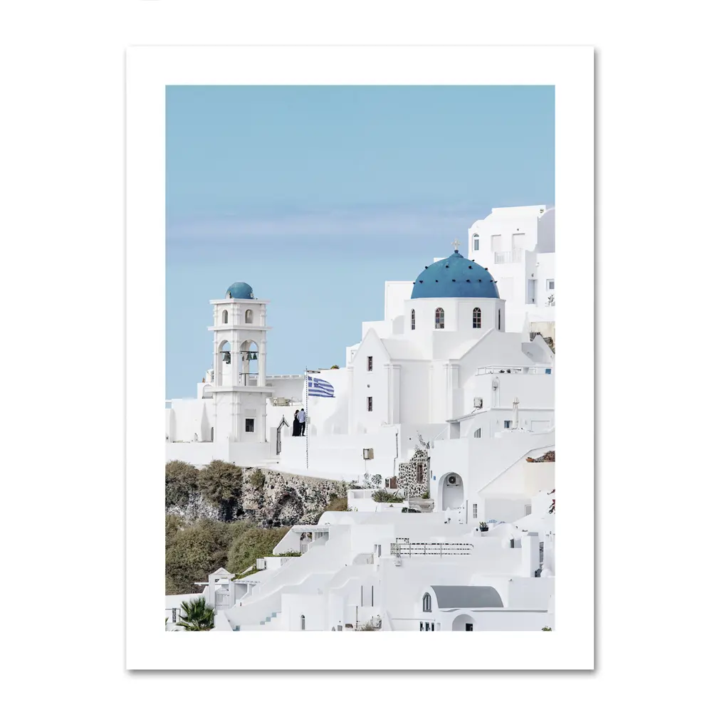 Santreyd | Триптих Санторини 30×40 см для стильного интерьера 87794372 STLM-0828628 - Вид №2