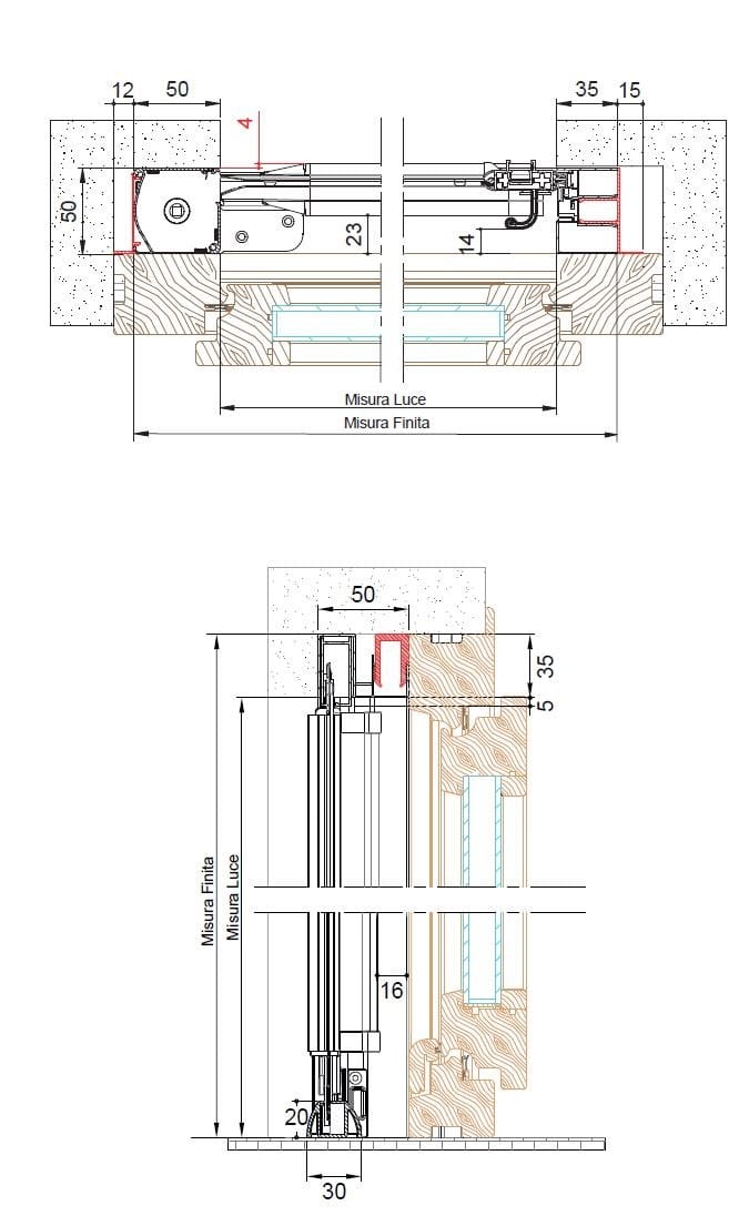 Боковая встраиваемая москитная сетка Mv Line москитные сетки-встраиваемые сбоку ARCH-00032478 - Вид №2