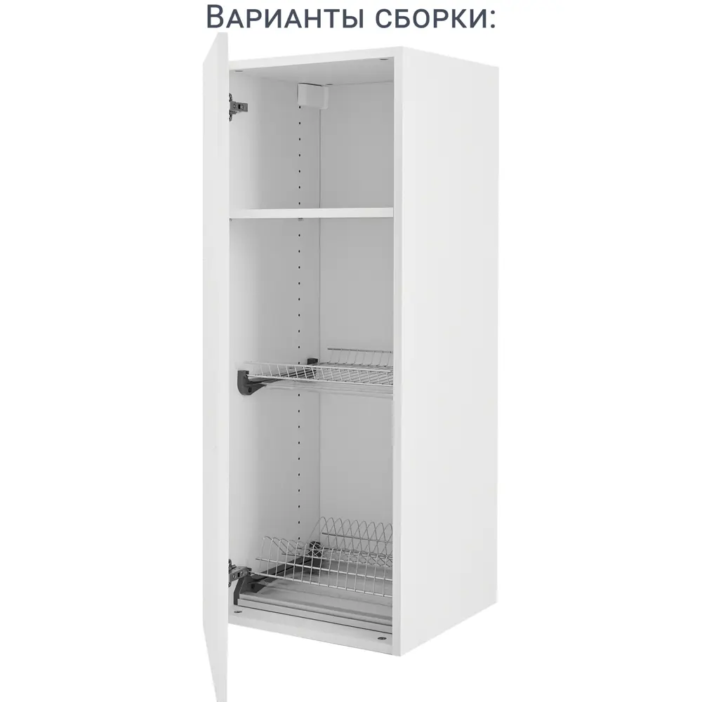 Фасад кухонного шкафа Аша 39.7x102.1 см KONSENSA ЛДСП цвет белый STLM-2033673 - Вид №15