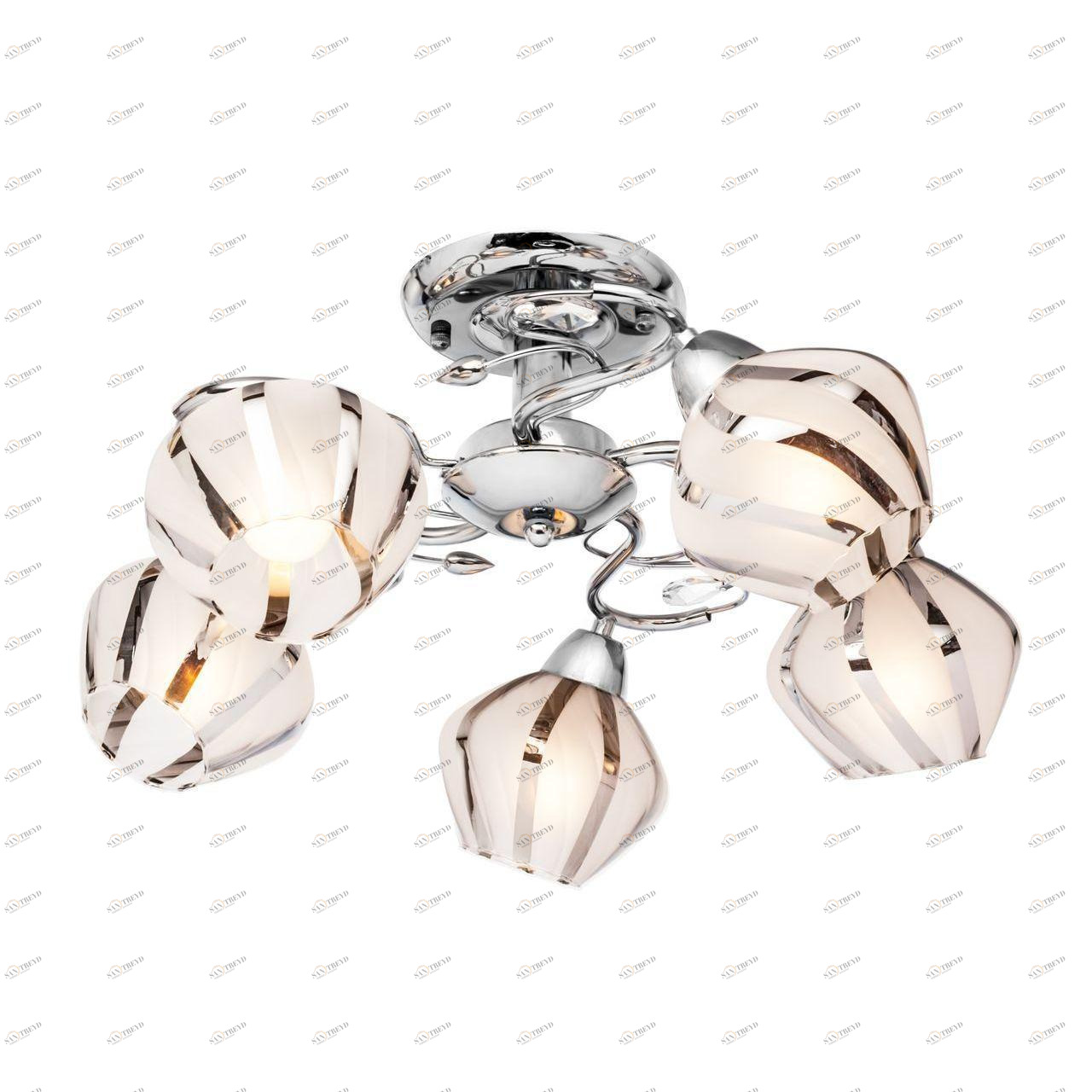 Потолочная люстра Silver Light Cardmel 240.54.5 SILVER LIGHT CARDMEL 183344 Хром 