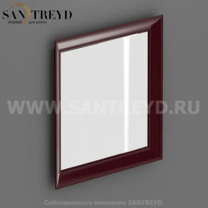 PS101ME Зеркало 100 см цвет Гранотовый сок Globo Paestum Италия