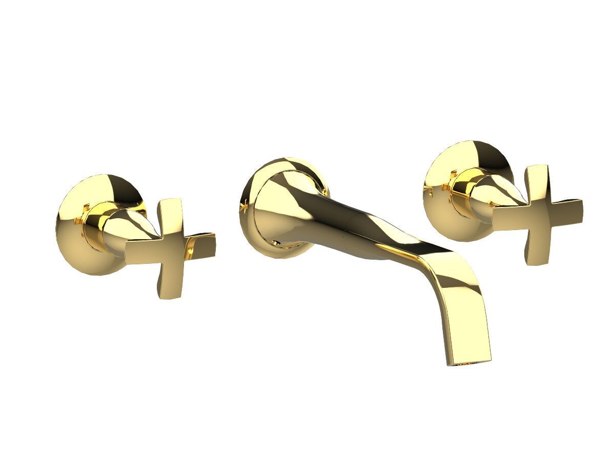 Настенный смеситель для раковины без слива с отдельными розетками Rubinetterie Frattini Lucrezia ARCH-00084520 - Вид №2
