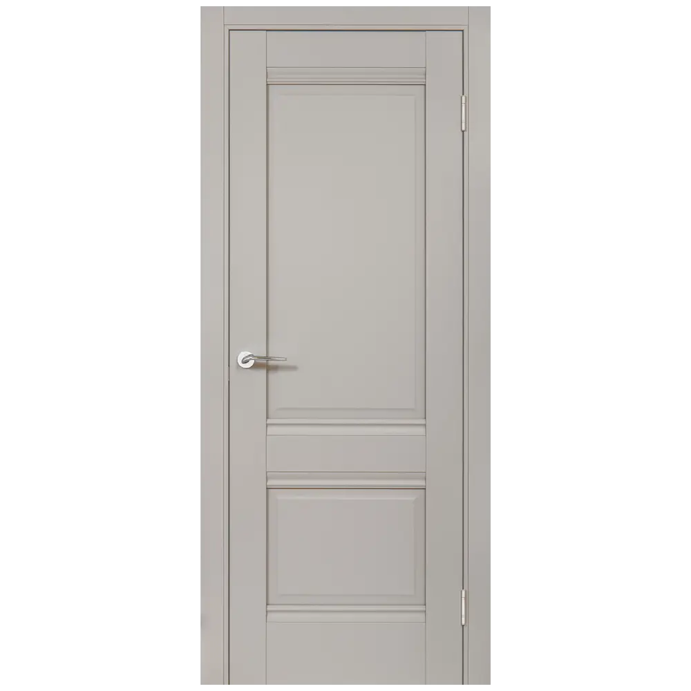 PORTIKA Межкомнатная дверь Классико-42 серый с покрытием Hardflex 85486301 STLM-0063135