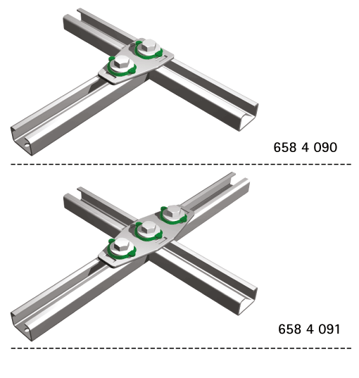 6584090 BIS RapidRail® T- и X-соединители для создания конструкций из профиля RapidRail walraven  - Вид №2