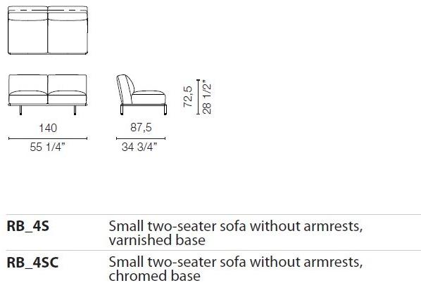 Cappellini Съемный диван Cap ferrat sun-id-1513169 - Вид №11