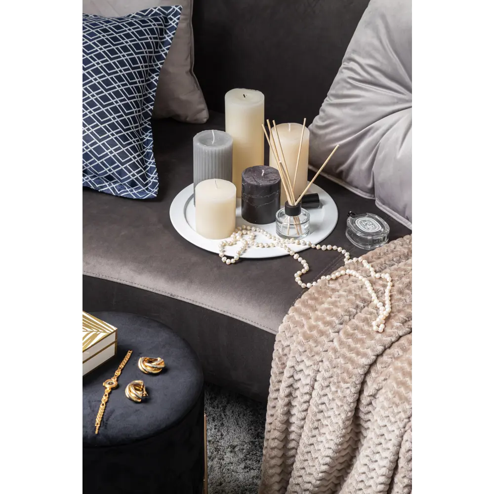 Свеча-столбик «Рустик», 7х19 см, цвет бежевый 82018427 STLM-2192239 Santreyd  - Вид №5