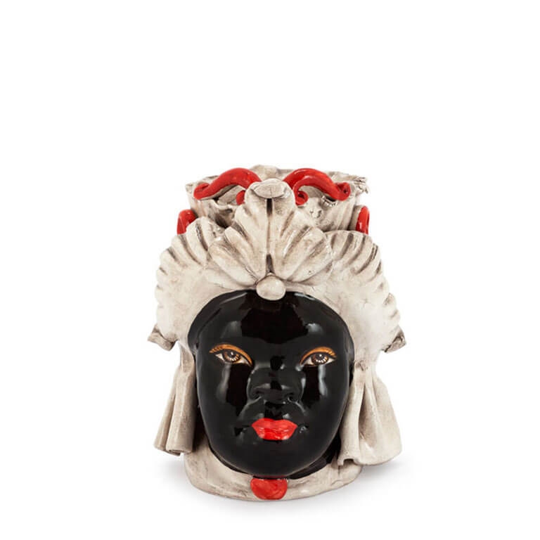 200941-20 ABHIKA ВАЗА MORO LADY МАЛЕНЬКАЯ YELLOW  - Вид №4