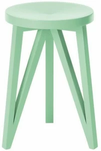 LOEHR Низкий деревянный табурет Faber