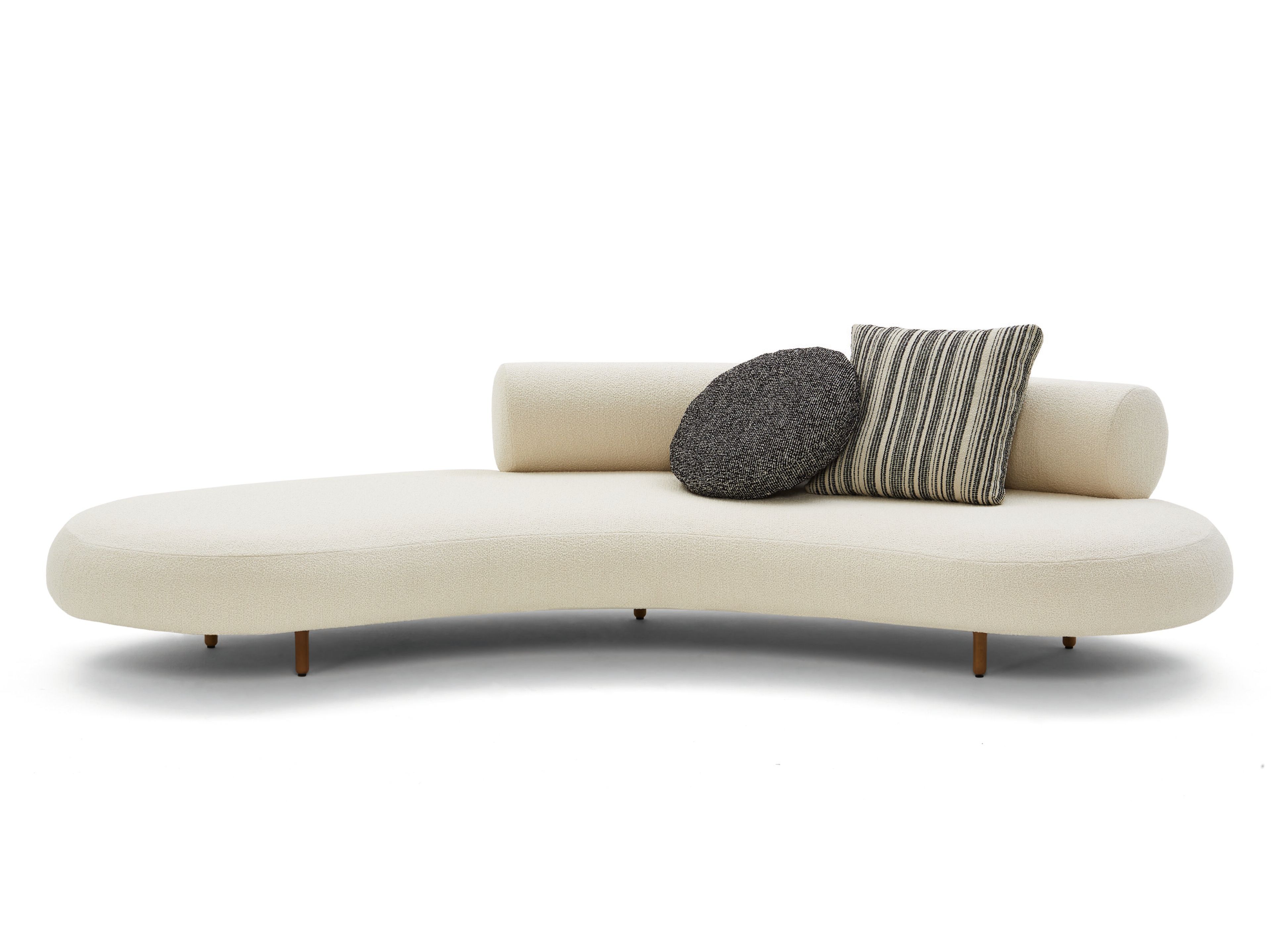 Изогнутый садовый диван из ткани DE PADOVA Honoré Outdoor ARCH-00087604