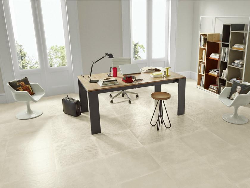 Love Tiles Пол из глазурованного керамогранита с эффектом цемента Ground sun-id-1426479 - Вид №2