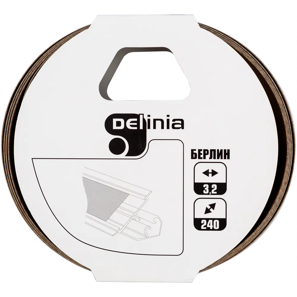 Кромка для плинтуса «Берлин», 240х3.2 см Santreyd STLM-2024132 - Вид №2