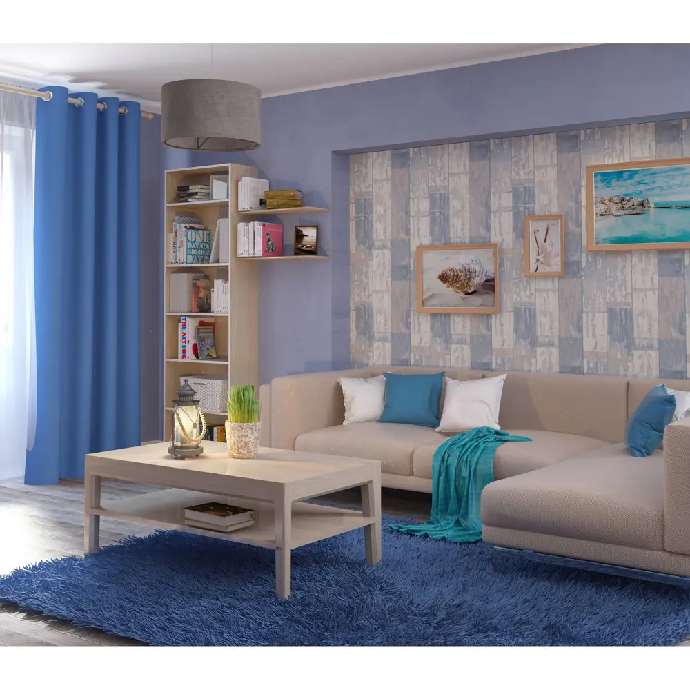 Обои флизелиновые Rasch Metal Spirit синие 0.53 м 587128 STLM-2182715 - Вид №4