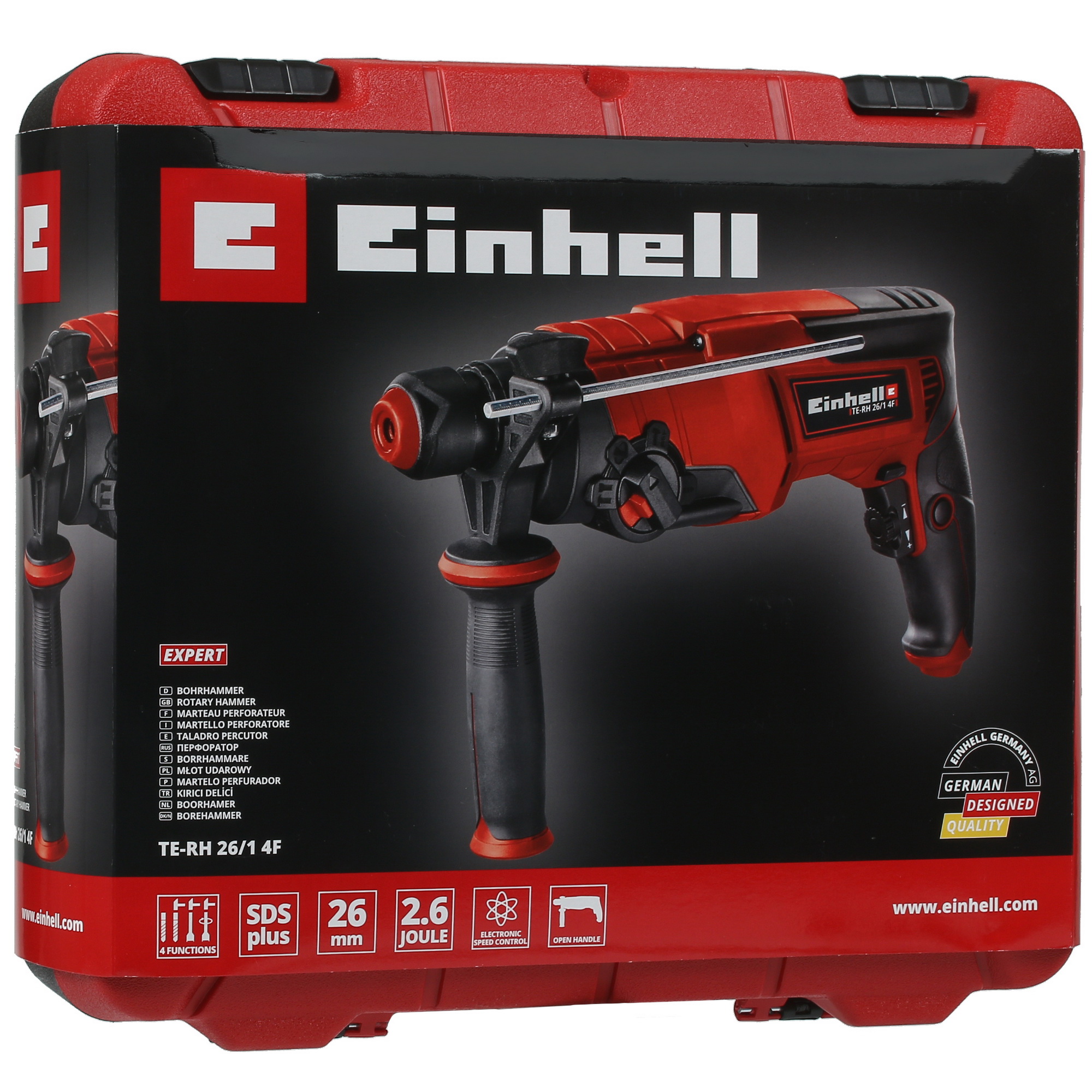 Перфоратор Einhell TE-RH 26/1 4F 5308589 STDN-0126254 - Вид №6