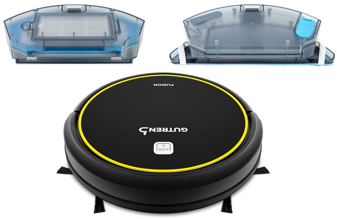 G150BY Робот-пылесос fusion 150 (черный/желтый) Gutrend Santreyd  - Вид №3